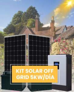 Kit-solar off grid 5kwdia